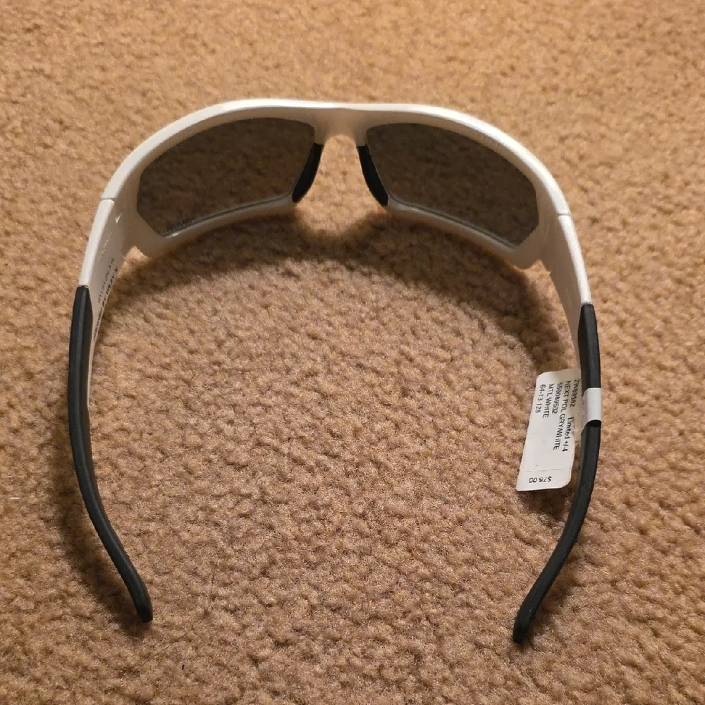 DVX Next By Wiley X Safety Sunglases, White And Black, New